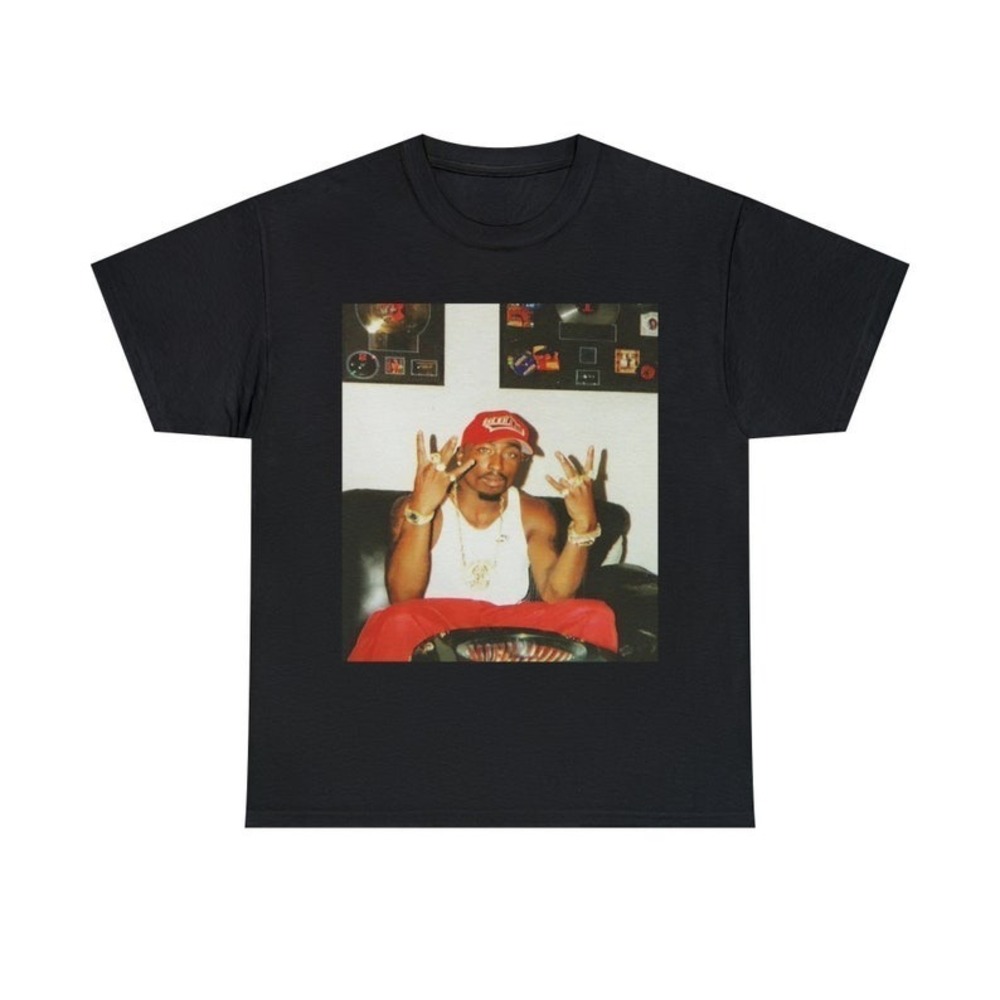2Pac T-shirt 90_s Hip Hop Clothing Unisex Classic Fit
